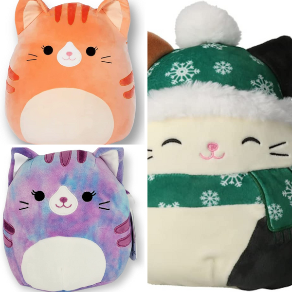 33 of The Absolute BEST Cat Squishmallow Toys On Amazon!